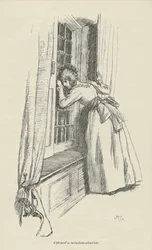 Kinyitott egy ablakot, 1896