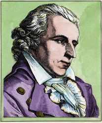 Friedrich von Schiller (1759-1805) német történész és költő portréja