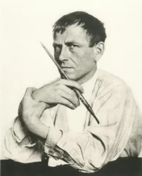 Otto Dix, portré / Hugo Erfurth