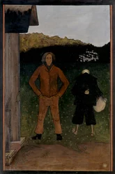 Halál és a paraszt, 1896.