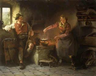 A konyhában, 1901