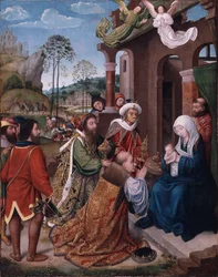 A bölcsek imádása, 1505 körül (olaj, tábla)