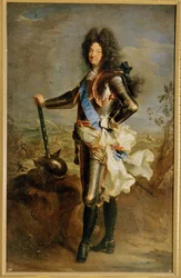 Louis XIV of France (festmény, vászon)