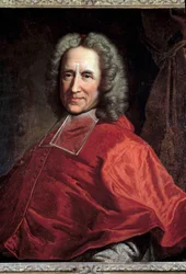 Guillaume Dubois bíboros portréja, Cambrai Archveque (1656-1723) Hyacinthe Rigaud (1659-1743) festménye. 18. század. Brives. Musee Labenche – Guillaume Dubois bíboros, Cambrai érseke (1656-1723) portréja. Hyacinthe Rig festménye