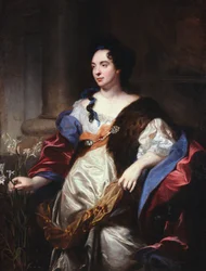 Marie Cadenne, Desjardins feleségének (1640-94) portréja, 1684