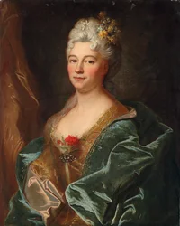 De la Mesangere márkiné portréja, szül. Marguerite de Rambouillet