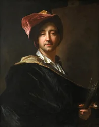 Önarckép turbánban, 1698.