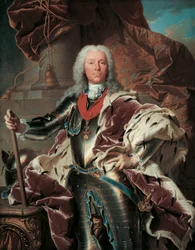 I. Wenzel József liechtensteini herceg portréja (1696-1772)