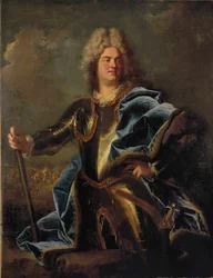 Egy férfi portréja, amelyet hagyományosan Claude Louis Hector, duc de Villars (1653-1734) néven azonosítanak.