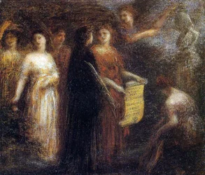 Tisztelet Robert Schumann előtt, 1893 körül
