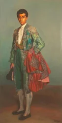 Rafael Albaicin torreádor portréja