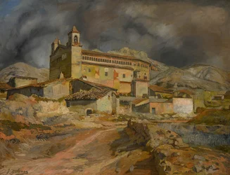 A maluendai templom A maluendai templom, c. 1924.