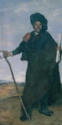 Don Miguel költő portréja, c. 1900.