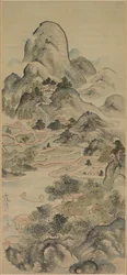 Horgászat tavasszal, 1700-as évek.