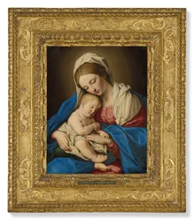 Madonna és gyermeke (olaj, vászon)