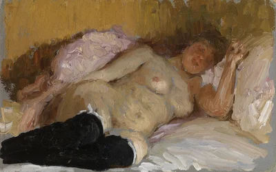 Natalia Nordman alszik, 1900-as évek