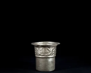 Szertartásos pohár / Peru, Chimu-Inka kultúrák (terrakotta)