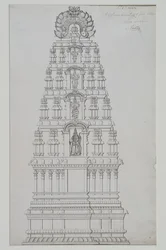 Öt szintes gopuram
