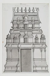 Kétszintes gopuram