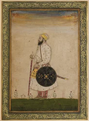 Bahram Khan, Shah Jahan udvari tisztviselője, Mogul India, 1720 körül