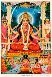 Durga, Visnu