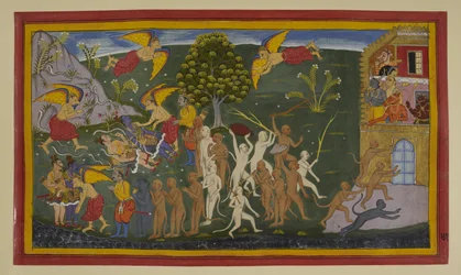 Garuṇa kiszabadítja és meggyógyítja Rāmát és Lakṣmaṇát; a majmok diadalmasan megrohamozzák Laṅkāt.