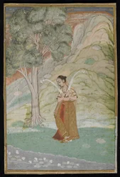 Gauri Ragini, Kéziratos fólió, 18. század vége