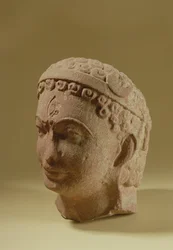 Siva feje, Mathura (vörös homokkő)