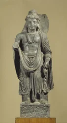 Maitreya, Gandhara (szürke pala)
