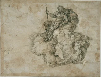 Apollo (toll és tinta papíron)