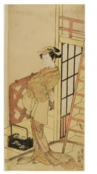 Kabuki színész nőként (onnagata)