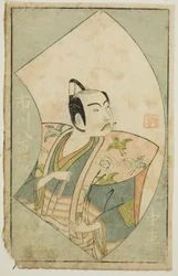 A színész Ichikawa Yaozo II, "A színpadi rajongók képeskönyve (Ehon butai ogi)"