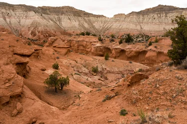 Tájkép a Kodachrome Basin State Parkban, Utah, 2019 (fotó)