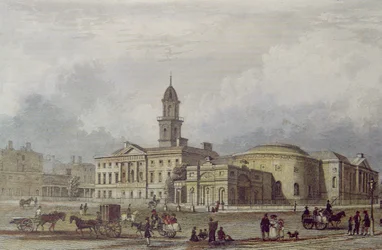 The Rotunda Hospital, Dublin (színes litográfia)