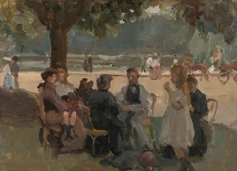 A Párizs melletti Bois de Boulogne-ban
