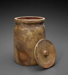 Crock, c. 1873-1882 (csúszómázas kőedény)