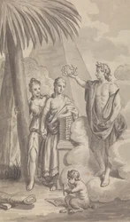 Town and Country Magazine, frontispiece for Vol. X 1778-ra