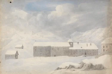 Kolostor, Mt. St. Bernard (Svájc)