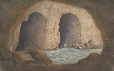 Kilátás a Syrini-barlangokra - Sorrento/Nápolyi-öböl
