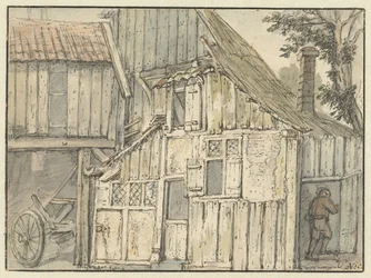Egy farm homlokzata