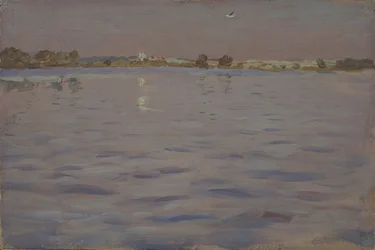 Utolsó napsütések. Egy tó, 1898-1899