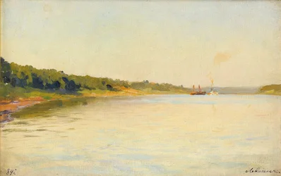 A Volga-part, 1889