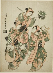 A hobbi lovas tánc (harugoma odori)