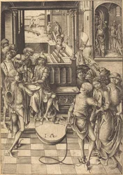 Krisztus Pilátus előtt c. 1480.
