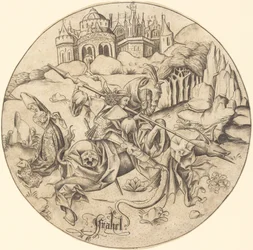 Szent György és a sárkány c. 14651470.