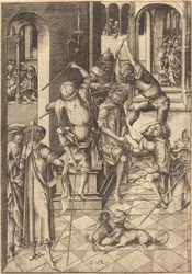 Krisztus tövissel koronázása, 1480 körül.