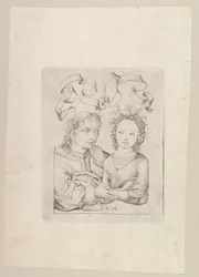 A rosszul illeszkedő pár, kb. 1480-90.