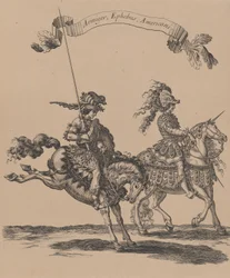 Armiger, Ephebus, Americani, a Courses of Testes et de Bagues Faittes par Roy et Pa..., 1662-70