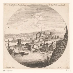 Kilátás a Castel Nuovora Veue du Chasteau neuf et partie de la Ville de Naples (cím a tárgyon) Különféle kilátások a kikötőkre (sorozat címe) Különféle veues de Ports de mer (sorozat címe)