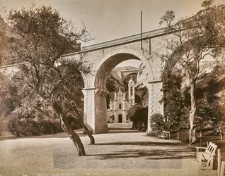 „Genova és Pisa” album: Sainte Dévote-kápolna Monacóban, kb. 1880-90